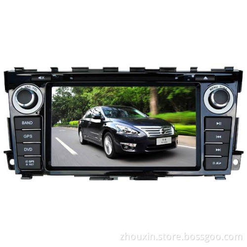 (NISSAN TEANA(2013)) 8" HD digital in-dash car GPS DVD player, with TV,radio, bluetooth, iPOD
